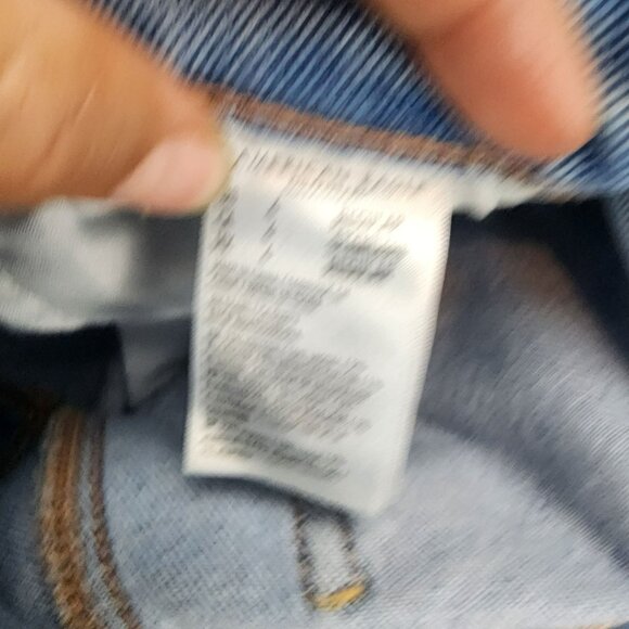 American Eagle Outfitters Jeans Womens 4 Light Wash Stretch Mid Rise Mom - Picture 12 of 13